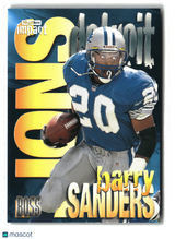 Barry Sanders 1997 SkyBox Impact Boss #19