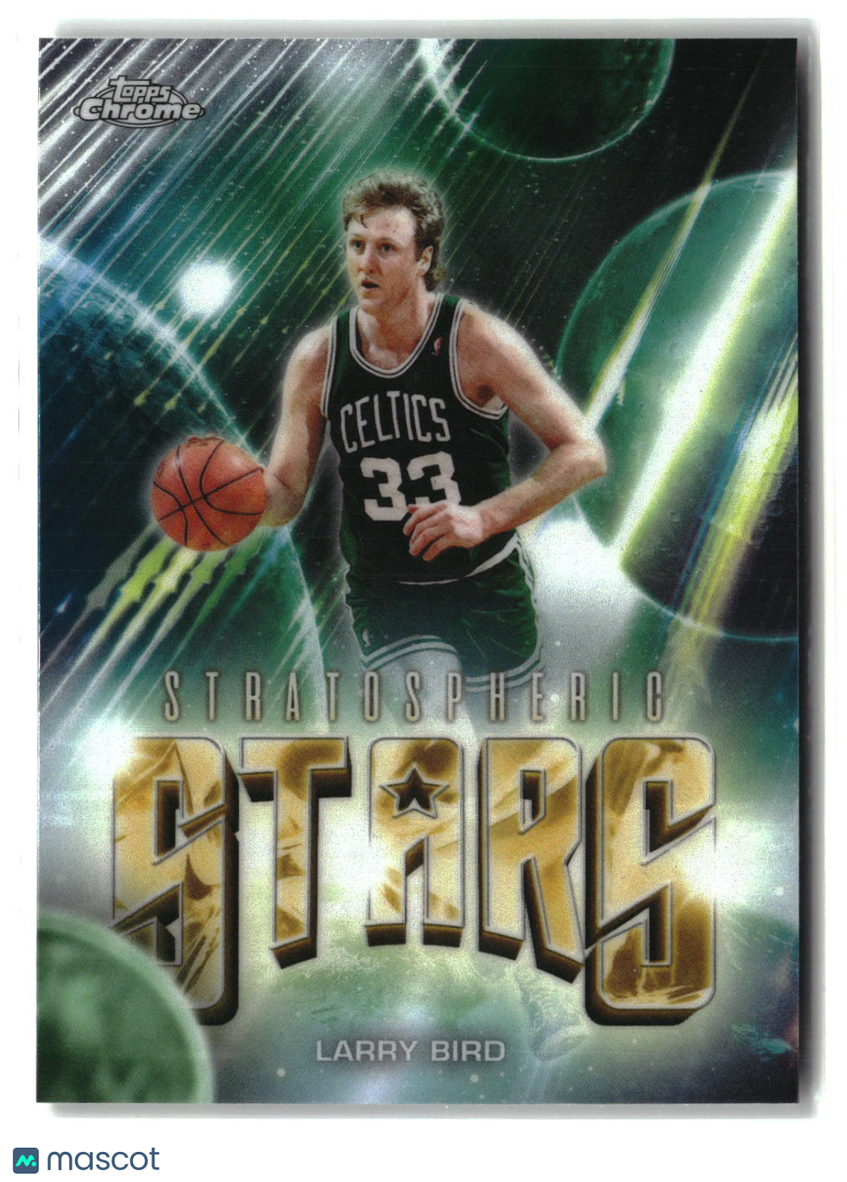 Larry Bird 2025-26 Topps Chrome Update Stratospheric Stars #ST-24