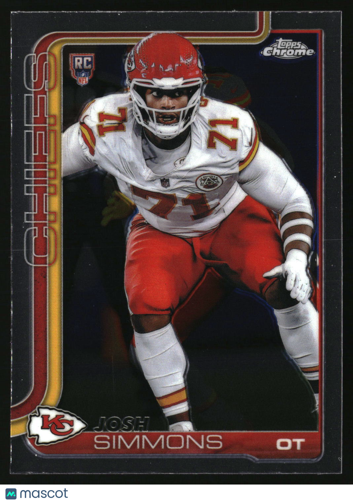 Josh Simmons 2025 Topps Chrome #304