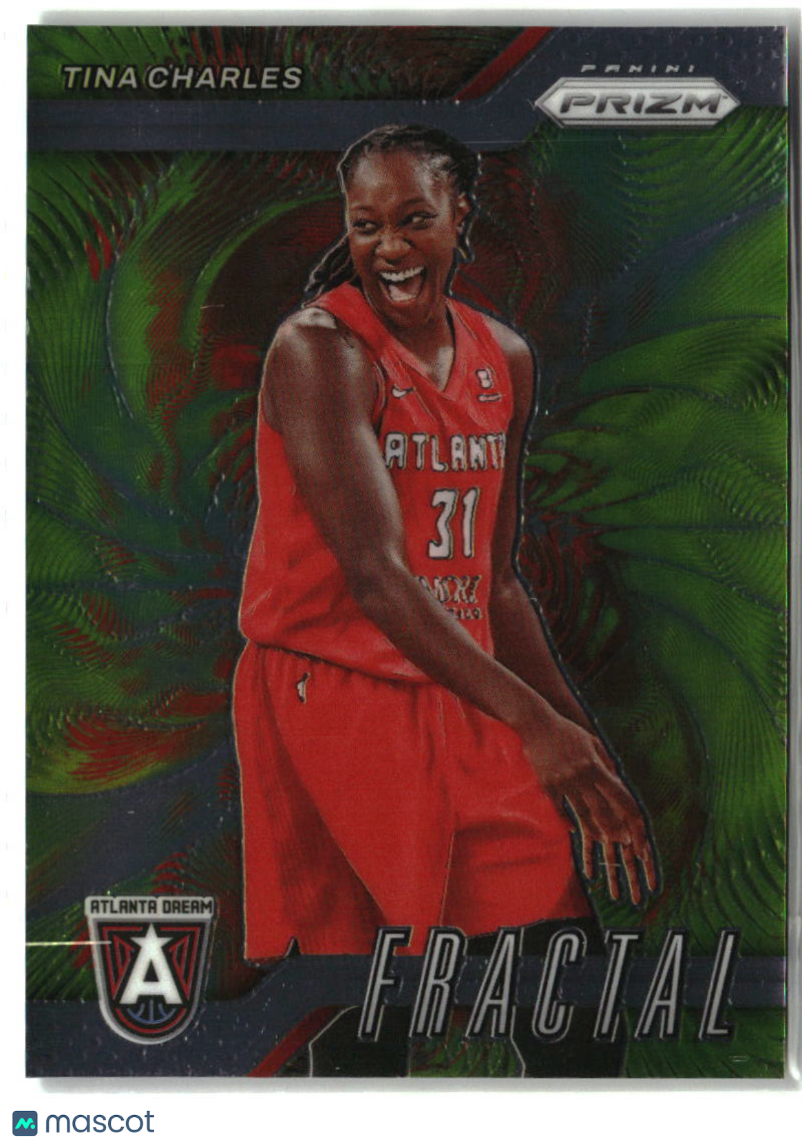 Tina Charles 2024 Panini Prizm WNBA Fractal #15