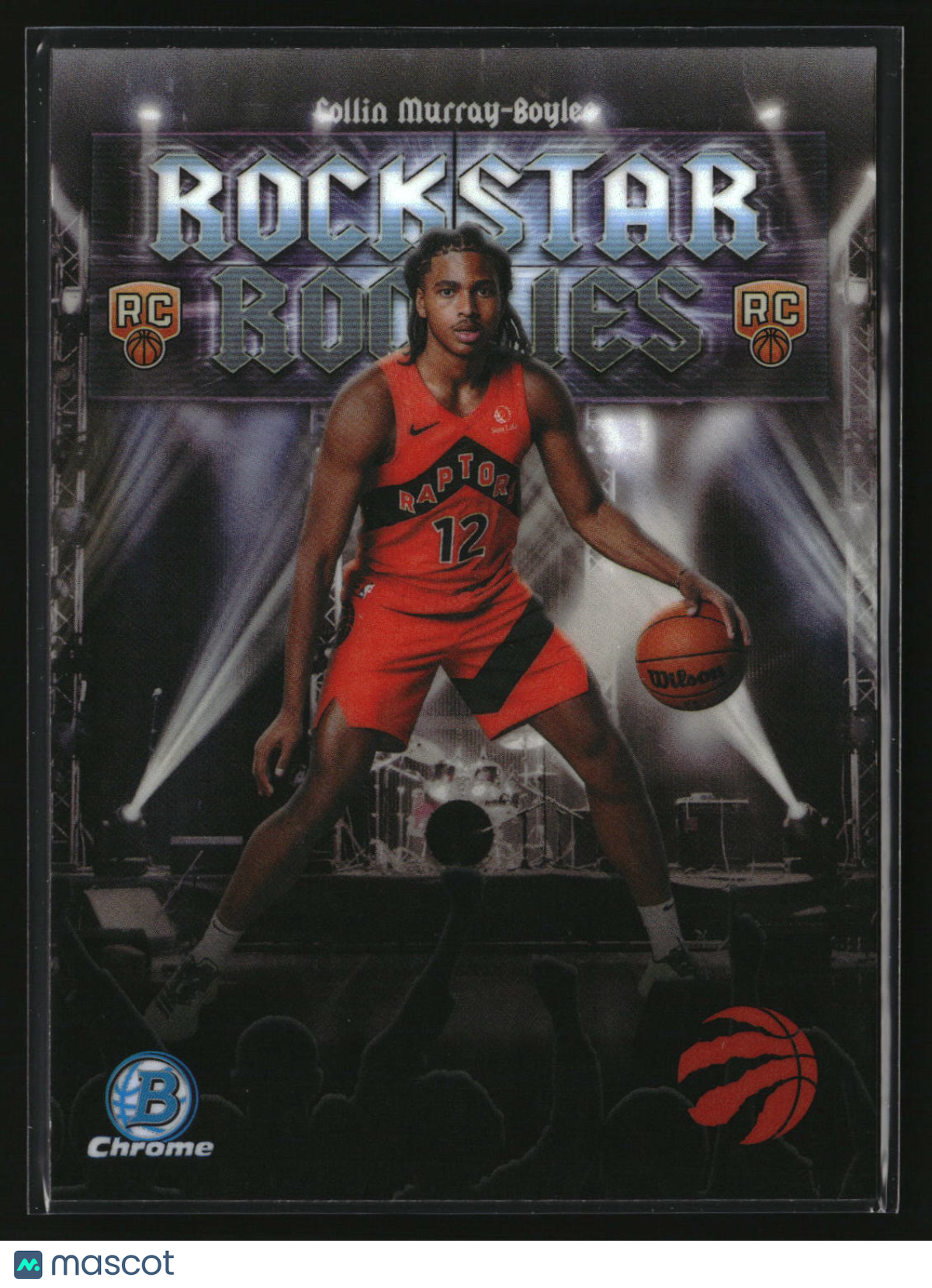 Collin Murray-Boyles 2025-26 Bowman Rockstar Rookies Refractor #RR-9