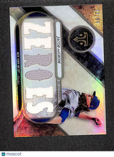 Jacob deGrom 2017 Topps Triple Threads Triple Threads Relics #TTR-JE1 #/36