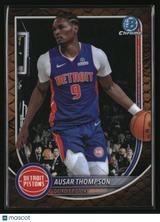 Ausar Thompson 2025-26 Bowman Chrome Reptilian Refractor #BCV-76