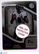 Lamar Jackson 2021 Panini Elements Metal Plutonium #2 #/94