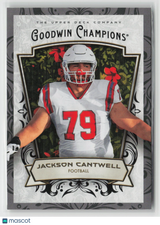 Jackson Cantwell 2026 Upper Deck Goodwin Champions Glossy Black #37