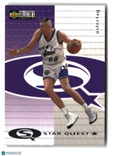 Greg Ostertag 1997-98 Collector's Choice StarQuest #SQ26