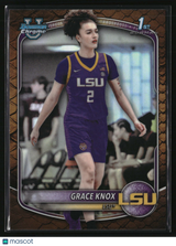 Grace Knox 2025-26 Bowman Chrome Prospects Reptilian Refractor #BCP-48