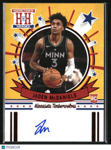 Jaden McDaniels 2020-21 Chronicles Hometown Heroes Rookie Auto #HH-JMD