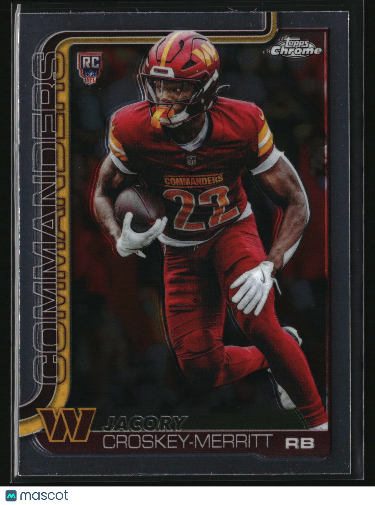 Jacory Croskey-Merritt 2025 Topps Chrome #387