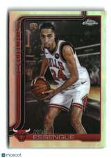 Noa Essengue 2025-26 Topps Chrome Update Refractor #162