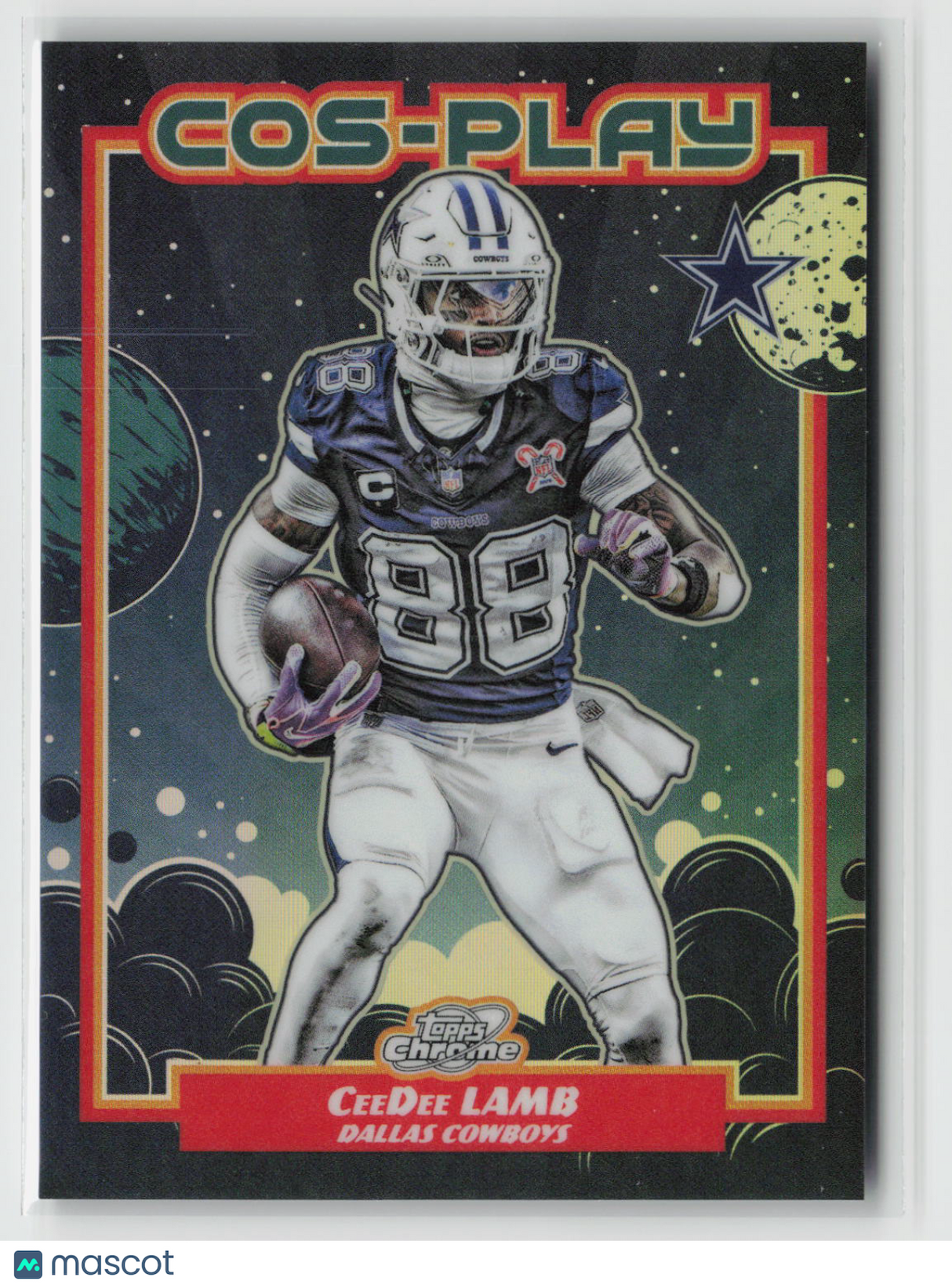 CeeDee Lamb 2025 Topps Chrome Cosmic Cos-Play #CP-20
