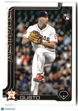 Ryan Gusto 2025 Topps Update #US292