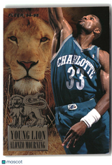 Alonzo Mourning 1994-95 Fleer Young Lions #4
