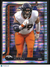 Zach Allen 2025 Topps Chrome Pulsar Refractor #95