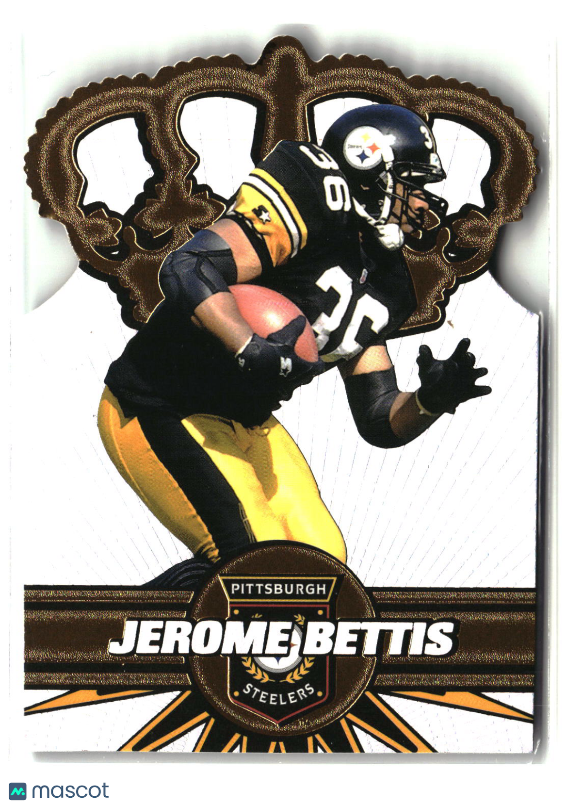 Jerome Bettis 1997 Pacific Crown Collection Gold Crown Die Cuts #27