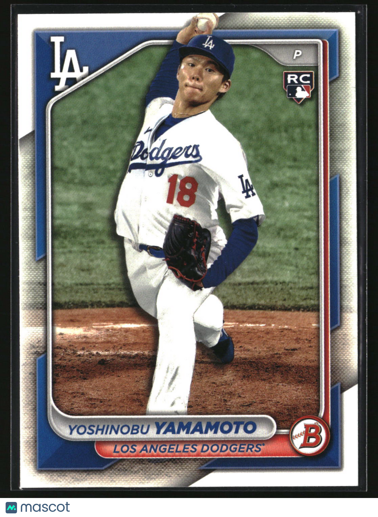 Yoshinobu Yamamoto 2024 Bowman #36