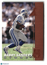 Barry Sanders 1997 Pinnacle Ultra-PRO Rembrandt #8