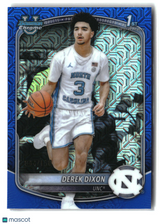 Derek Dixon 2025-26 Bowman Chrome Prospects Blue Mojo Refractor #BCP-37 #/150