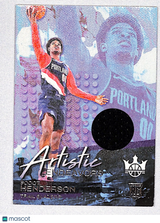 Scoot Henderson 2023-24 Panini Court Kings Artistic Endeavors #AE-SCO
