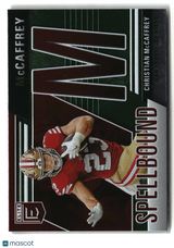Christian McCaffrey 2024 Donruss Elite Spellbound Green #12