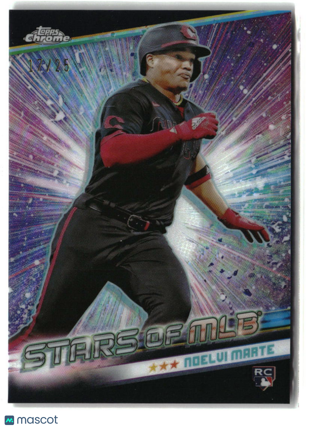 Noelvi Marte 2024 Topps Stars of MLB Black #SMLB-38 #/25