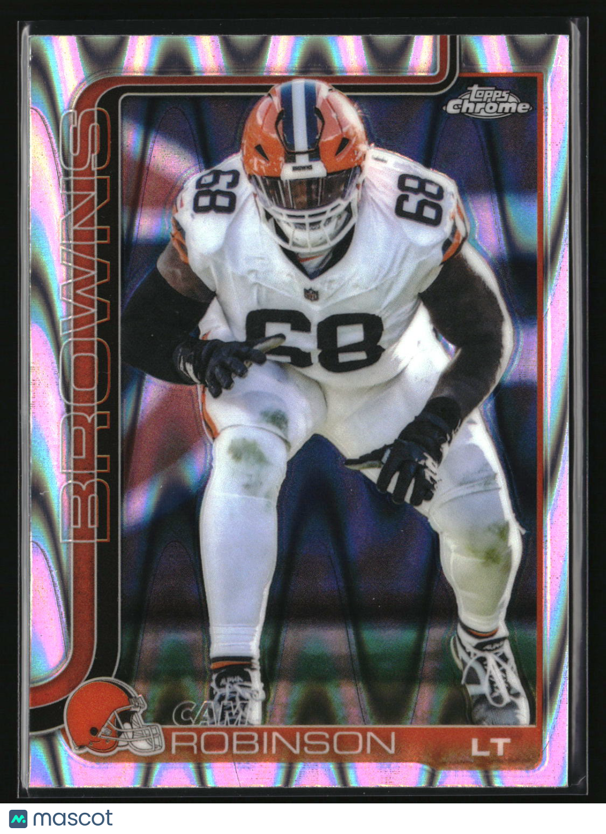 Cam Robinson 2025 Topps Chrome Ray Wave Refractor #124