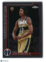 Tre Johnson III 2025-26 Topps Chrome Update #156