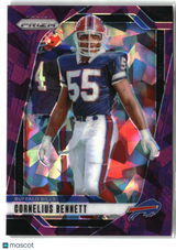Cornelius Bennett 2024 Panini Prizm Purple Ice #36 #/225