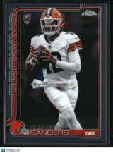 Shedeur Sanders 2025 Topps Chrome Football #315
