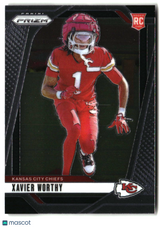 Xavier Worthy 2024 Panini Prizm #399
