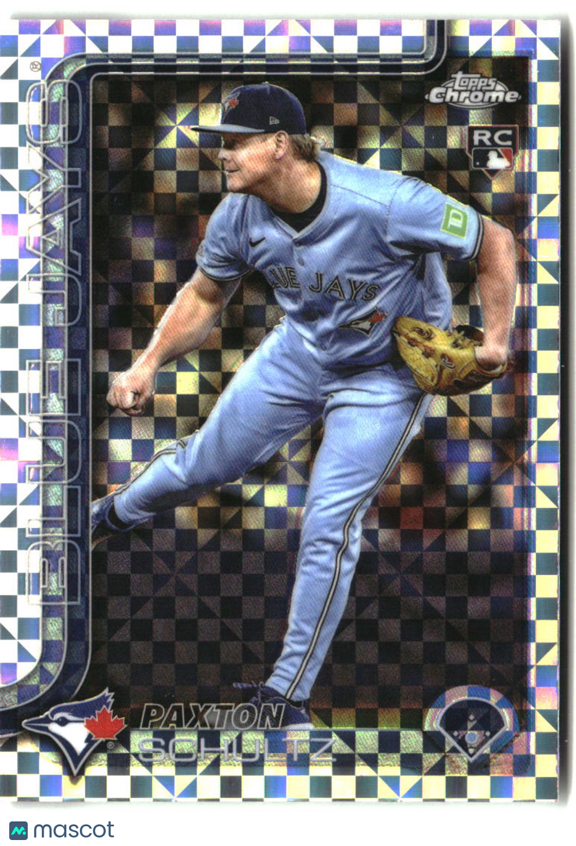 Paxton Schultz 2025 Topps Chrome Update X-Fractors #USC101