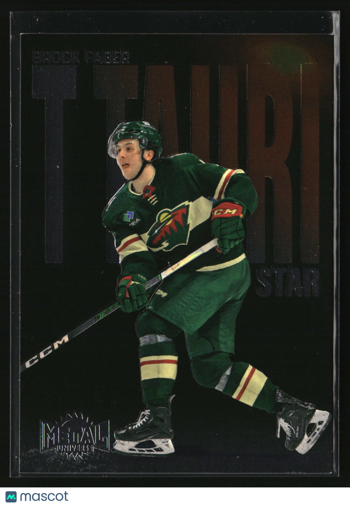 Brock Faber 2023-24 SkyBox Metal Universe T Tauri Star #TTP-4