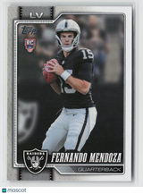 Fernando Mendoza 2026 Topps Flagship #301