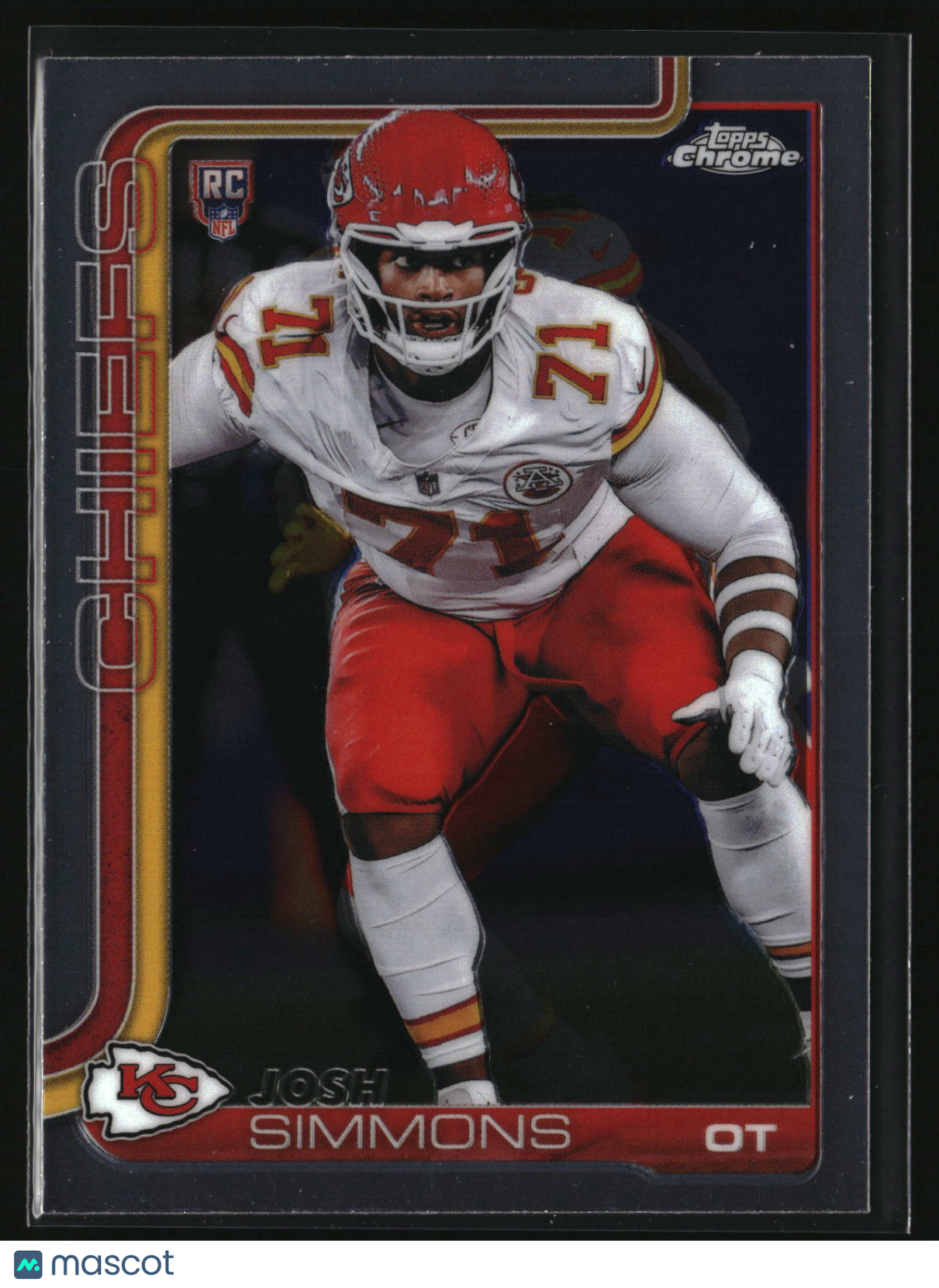Josh Simmons 2025 Topps Chrome #304