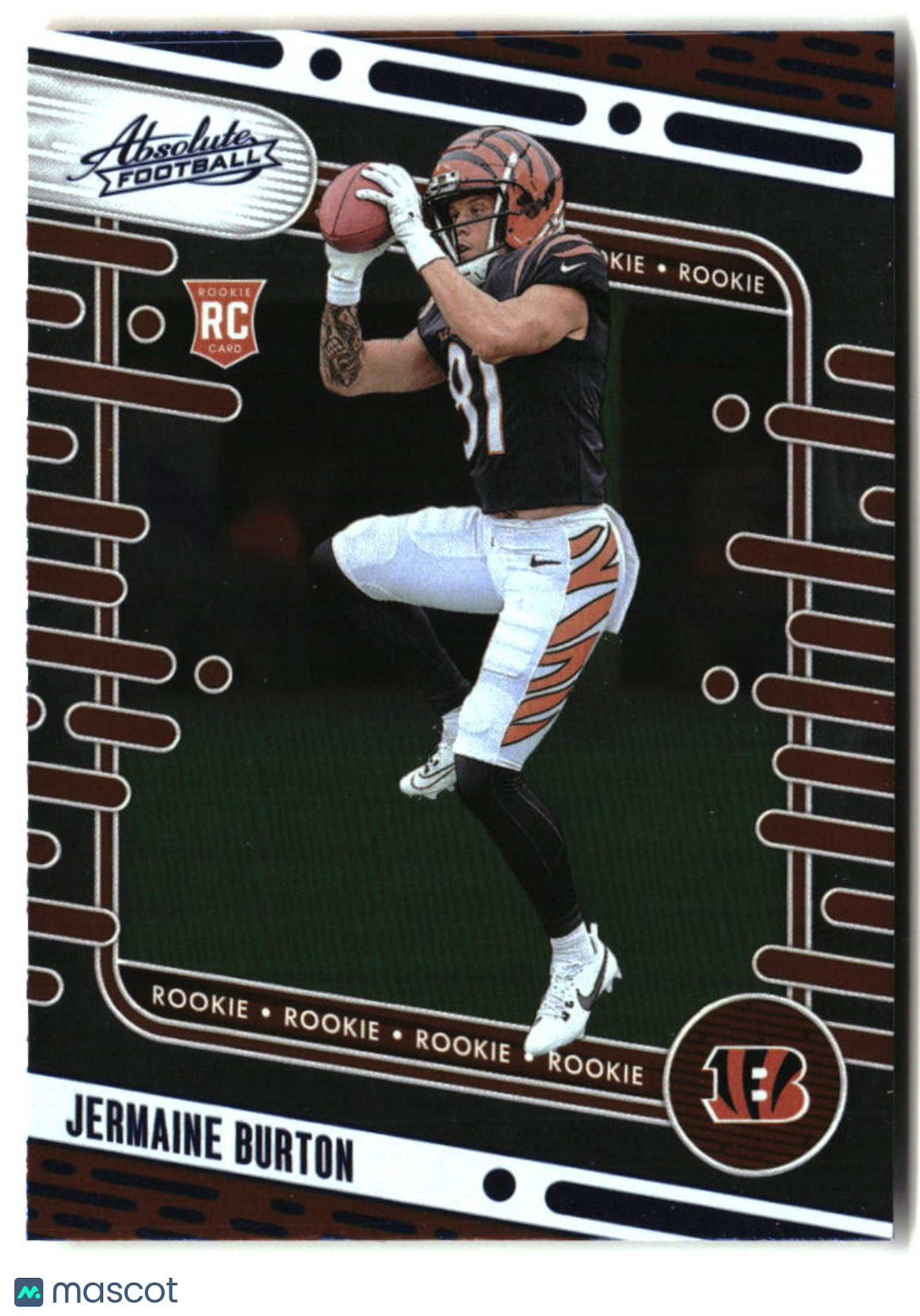 Jermaine Burton 2024 Panini Absolute Blue #166