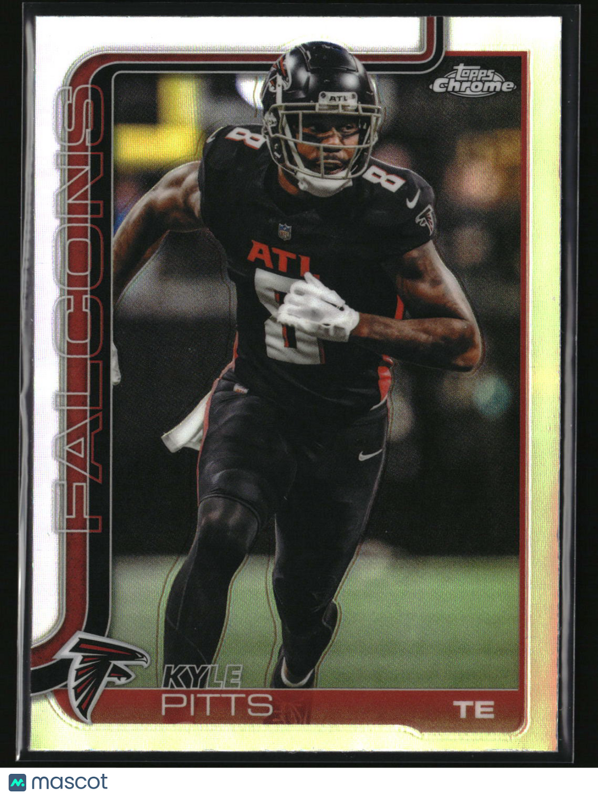 Kyle Pitts 2025 Topps Chrome - Topps Refractor #14
