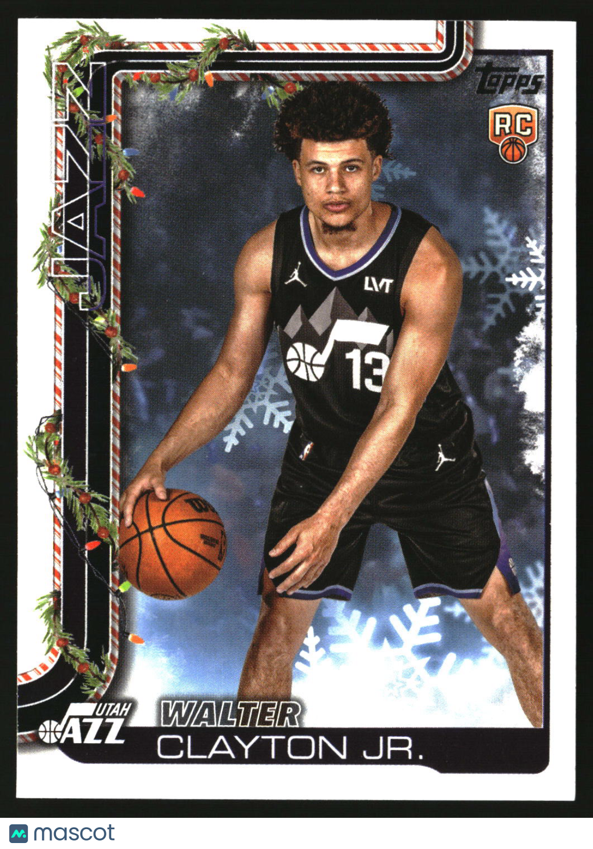 Walter Clayton Jr. 2025-26 Topps Holiday #H178