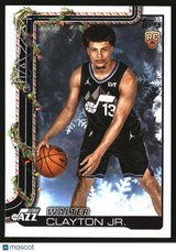 Walter Clayton Jr. 2025-26 Topps Holiday #H178