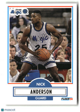 Nick Anderson 1990-91 Fleer #132