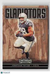 Jonathan Taylor 2022 Panini Contenders Gladiators Silver #GLD-JTA #/99