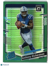 Anthony Richardson 2023 Donruss Optic Green Hyper #247