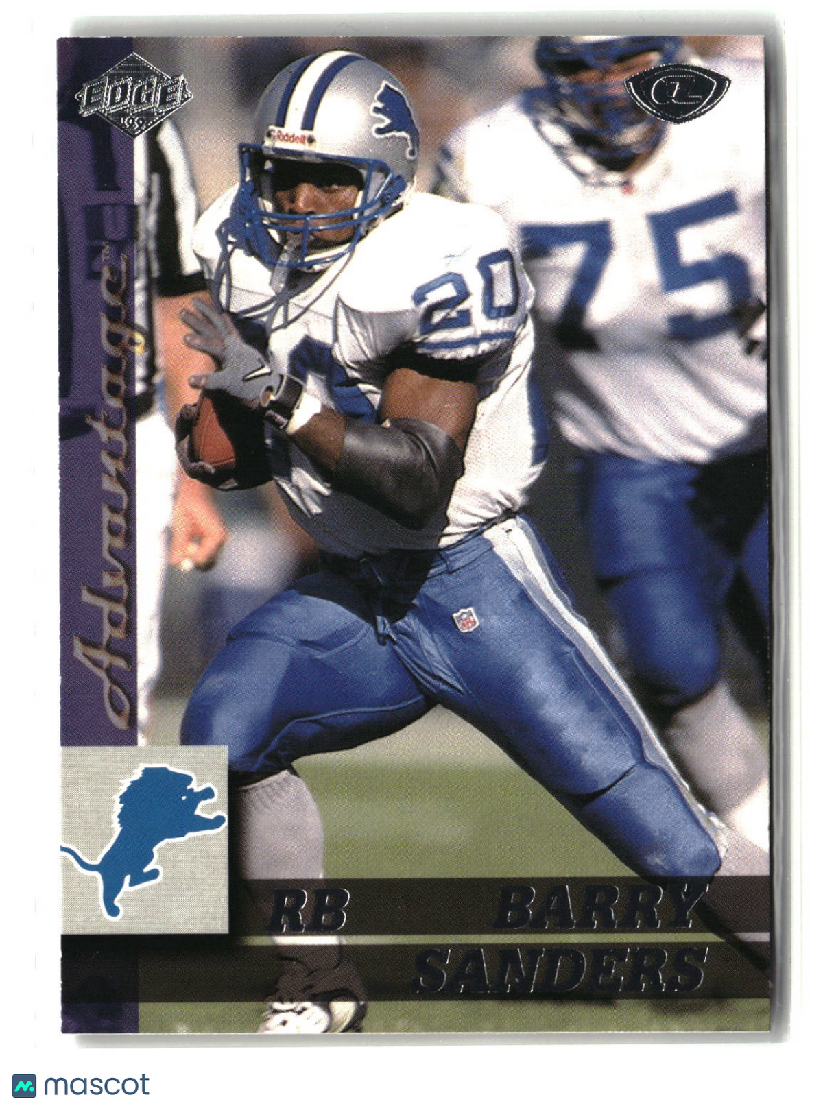 Barry Sanders 1999 Collector's Edge Advantage #57