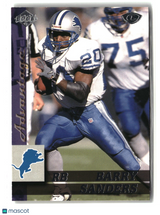 Barry Sanders 1999 Collector's Edge Advantage #57