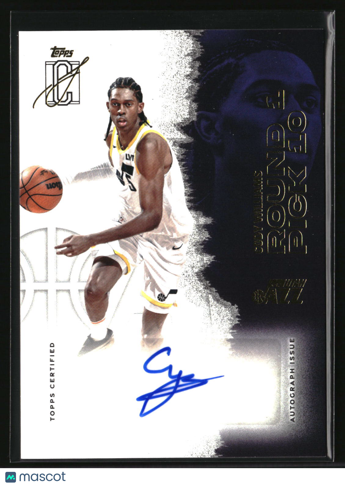 Cody Williams 2025-26 Topps Signature Class Veteran Class Autographs #VCA-CWI