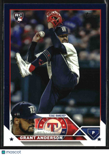Grant Anderson 2023 Topps Update Royal Blue #US141