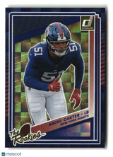 Abdul Carter 2025 Donruss The Rookies #4