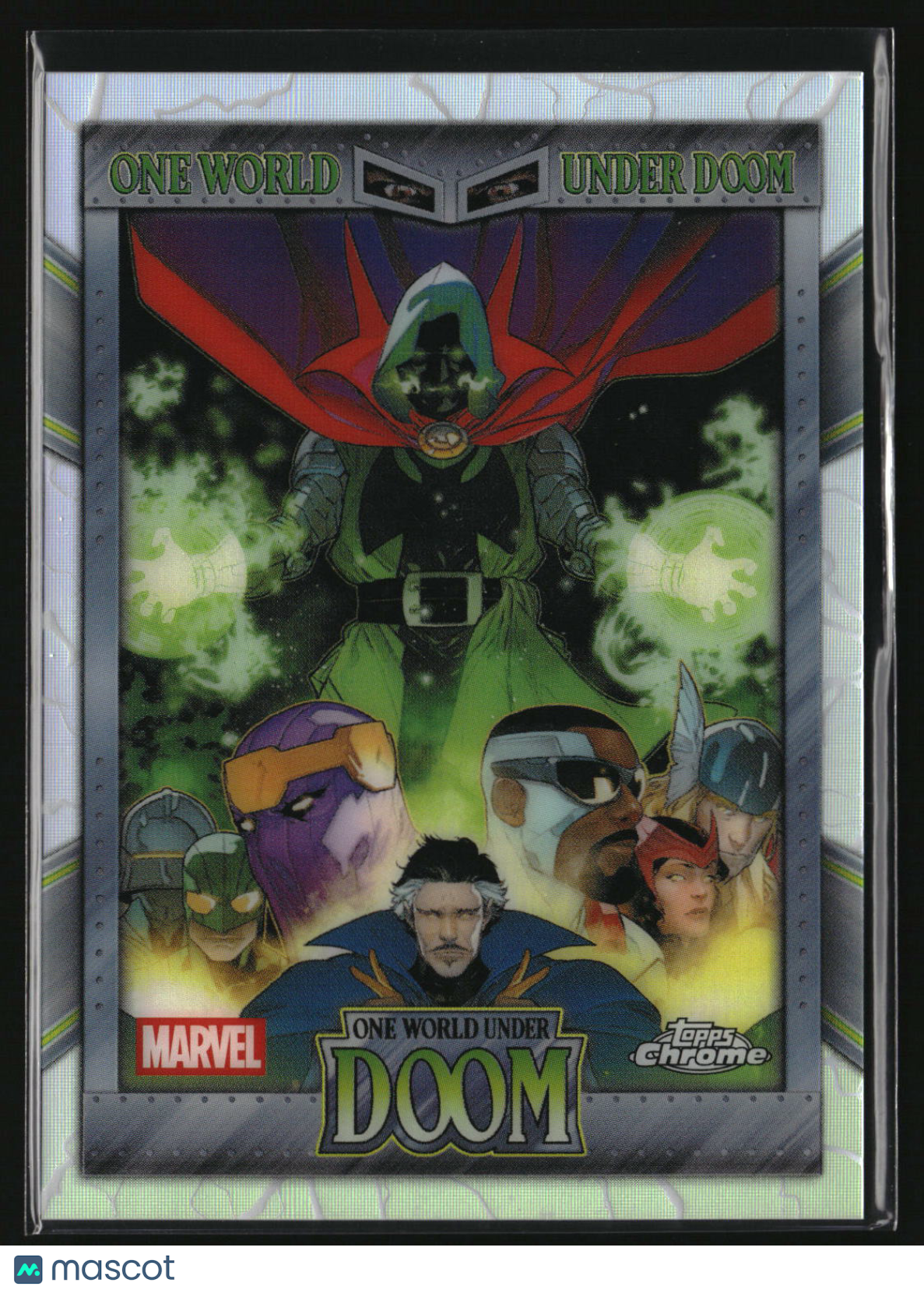 2026 Topps Chrome Marvel Comics One World Under Doom #OW-18