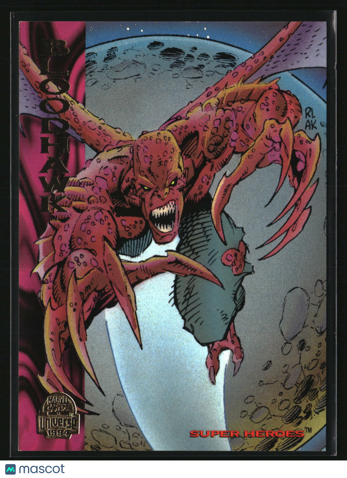 Bloodhawk 1994 Fleer Marvel Universe #171
