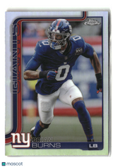 Brian Burns 2025 Topps Chrome Refractor #234