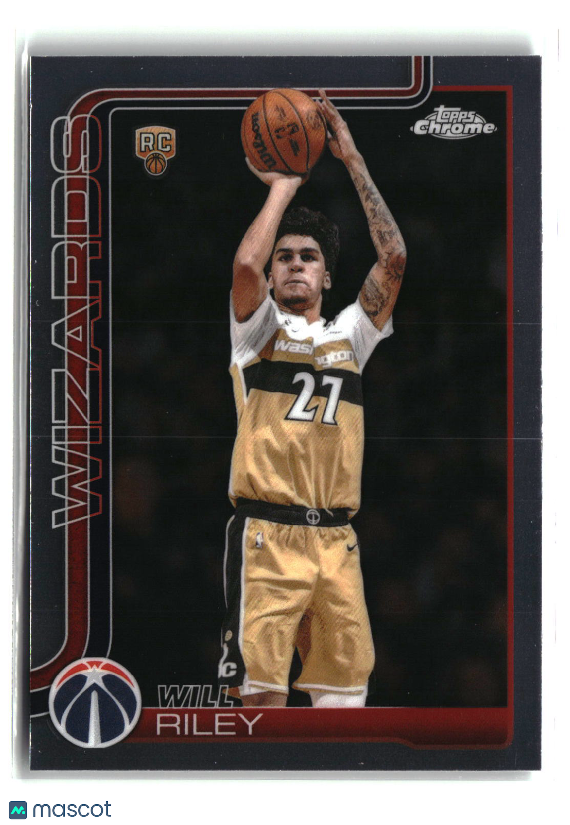 Will Riley 2025-26 Topps Chrome Update #171